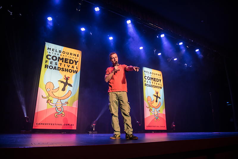 A laugh a minute with Melbourne International Comedy Festival Roadshow - blog post image 